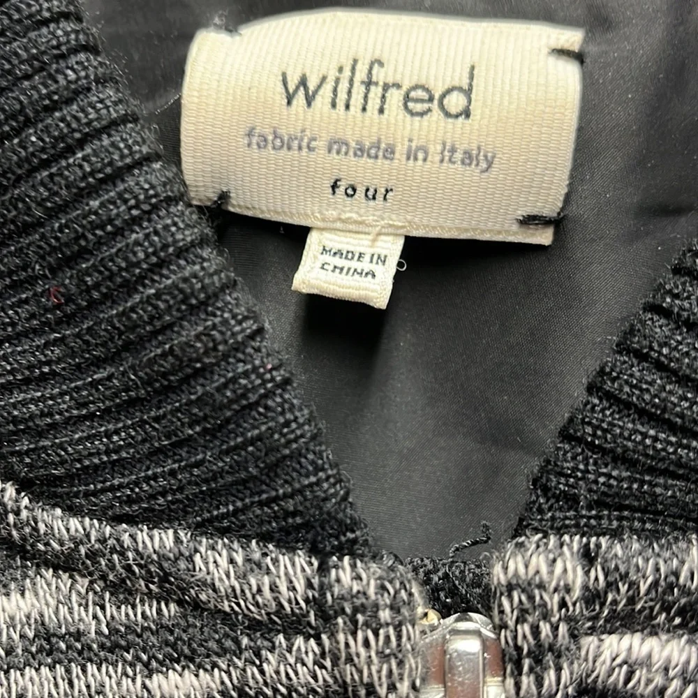 Wilfred Wool Bomber Jacket size four 4 Italy
